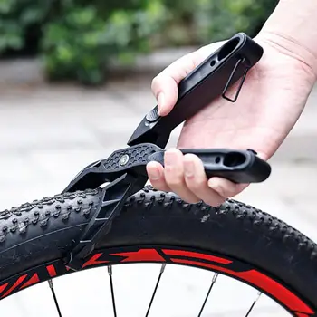 1 комплект зажима для снятия шин Прочная конструкция Высокопрочная Эргономичная ручка Рычаг для велосипедных шин Велосипедные Плоскогубцы Инструмент для ремонта велосипедов