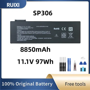 100% Оригинальный Аккумулятор RUIXI 11,1V 97Wh 8850mAh SP305 SP306 Аккумулятор Для ноутбука SIEMENS PG M3 M4 M5 M6 SP304 + Бесплатные инструменты