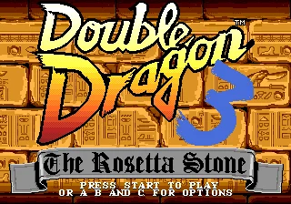 16-битная игровая карта Double Dragon 3 MD для Sega Mega Drive для Genesis