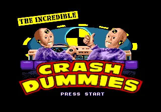 16-битная игровая карта MD Incredible Crash Dummies для Sega Mega Drive для Genesis Прямая поставка