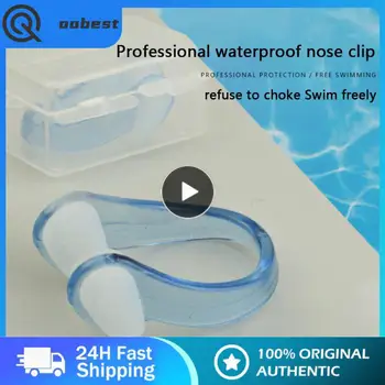 2/3 /4ШТ Противоскользящая клипса для носа Мягкий 3D-дизайн частиц, антральный перфоратор, водонепроницаемый прочный силиконовый зажим для носа для плавания