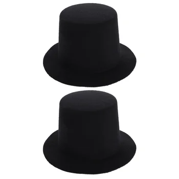 2 шт., украшение для шляпы, мини-топы, Черные шляпы, украшение из Eva, поделки, детские поделки