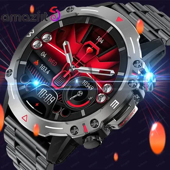 2023 Новые Умные Часы Amazfit AMOLED С Мониторингом Сердечного Ритма Для Мужчин, NFC-часы Для Huawei Xiaomi, Apple Smart Watch Для Женщин, Подарок