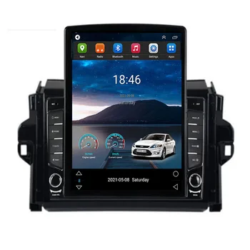 2Din Android12 Автомобильный Радиоприемник Tesla Для TOYOTA FortunerHILUX Revo Vigo 2015-35 Автомобильный Мультимедийный Стереоплеер Авторадио GPS Навигация
