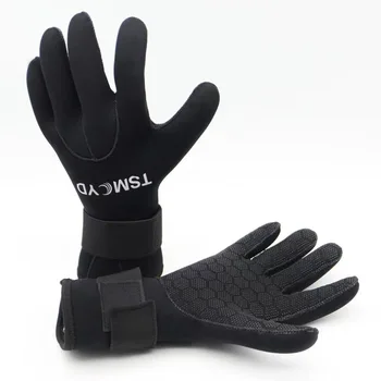 3 мм неопреновые перчатки для дайвинга на зиму Теплые Мужские Женские Перчатки для подводного плавания, каноэ, подводной охоты, перчатки для подводной охоты