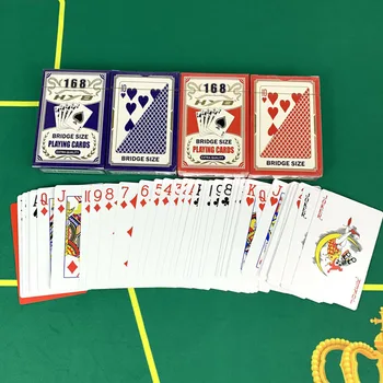 58*88 мм Многоцветные Матовые Пластиковые Игральные Карты из ПВХ Техасский Холдем Игральные Карты Блэкджек Игральные Карты для Игровой Вечеринки