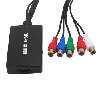 HD Link YPBPR Конвертер, адаптер аудиовыхода, адаптер YPbPr в HDMI, конвертер YPBPR в HDMI, YPbPr-совместимый с HDMI