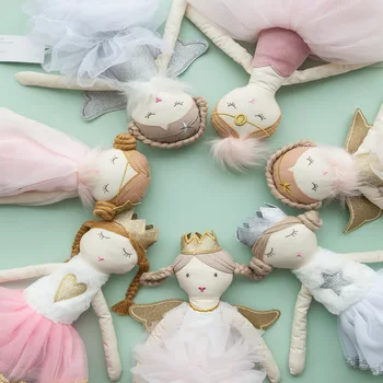 INS Кукла Ангел Маппет Цветочная фея Балет Длинные ноги Семейная игрушка Маппет Подарок для маленькой девочки