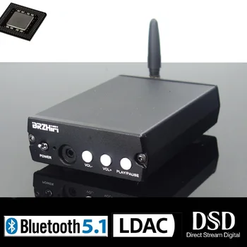 SU2B ES9038Q2M USB DAC Декодер Amp Amanero Интерфейс QCC5125 Bluetooth 5.1 Поддержка чипа LDAC JRC5532