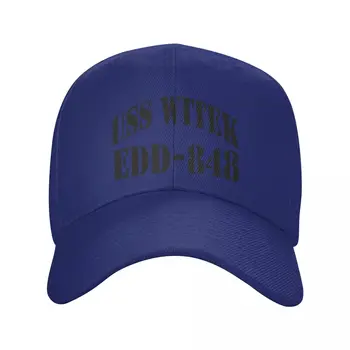 USS WITEK (EDD-848) Бейсболка из судового магазина, кепка дальнобойщика, солнцезащитная кепка, женские шляпы, мужские