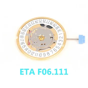 Аксессуары для часов Швейцария Оригинальный ETA F06.111 Механизм Шестизначный кварцевый механизм F06111