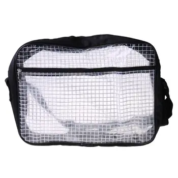 Антистатическая прозрачная сумка для инструментов в чистом помещении, полное покрытие из ПВХ для инженерной сумки через плечо