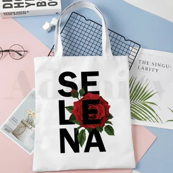 Винтаж 90-х, сумки с героями мультфильмов La Reina SELENA QUINTANILLA, сумки через плечо, повседневные сумки для девочек, женская элегантная холщовая сумка