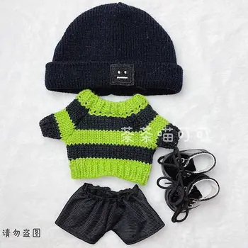 Детская одежда для человека 20 см, кукольный свитер, трикотажная хлопковая кукольная одежда