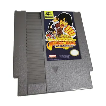 Игровой картридж Jackie Chan с 72 контактами для 8 разрядных игровых консолей NES NTSC и PAl