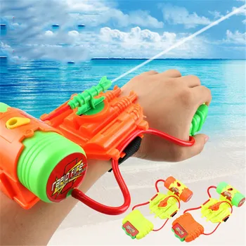 Игрушки с водяным пистолетом, Забавный спрей для запястья, Ручная детская игрушка для игр на пляже, Водная игрушка для мальчиков, Спортивный летний пистолет, Подарки для оружия