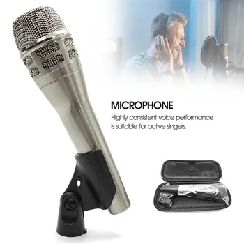 Микрофон KSM9/KMS8 Профессиональный динамический проводной микрофон для выступлений, караоке-пения, сценического вокала. Микрофон