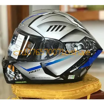 Мотоциклетный полнолицевый шлем SHOEI X-14 Шлем X-SPIRIT III X-Четырнадцать Спортивный гоночный велосипедный шлем Marquez YZF-R1M, Capacete