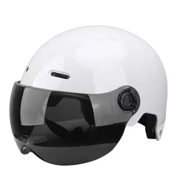 Мотоциклетный регулируемый шлем Для мужчин и женщин, Солнцезащитный амортизирующий защитный колпачок, шлем, головной убор для электрического велосипеда