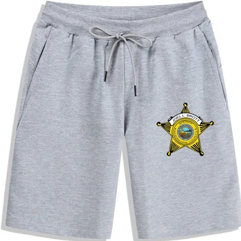 Мужские шорты Департамента шерифа. Вдохновленные Популярным телесериалом Banshee летние Мужские шорты из 100% хлопка Мужские шорты