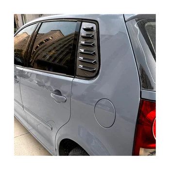 Накладка на боковое вентиляционное отверстие жалюзи заднего стекла автомобиля для Фольксваген Поло 9N 2001-2009 из углеродного волокна