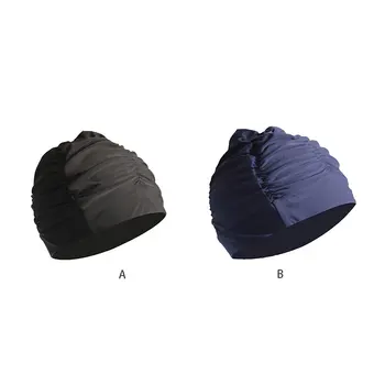 Нейлоновая шапочка для бассейна широкого применения - удобная и модная дышащая эластичная шапочка для плавания