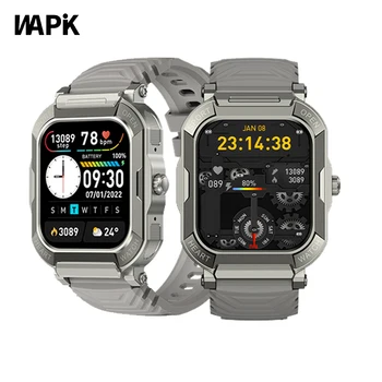 Новые смарт-часы Wapik X10S с 1,91-дюймовым GPS-браслетом для занятий спортом на открытом воздухе, часы для вызова Bluetooth, водонепроницаемые умные часы для Android IOS