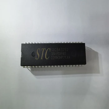 Новый STC12C5A32S2-35I STC12C5A32S2-35I-PDIP40 STC Оригинальная упаковка Однокристальный Микрокомпьютер DIP-40 IC