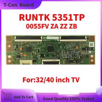 Оригинальная Новая логическая плата RUNTK 5351TP ZA ZZ ZB 0055FV ZA ZZ ZB T-CON для 32-дюймового 40-дюймового телевизора