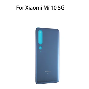 Оригинальная задняя крышка батарейного отсека сзади корпуса для Xiaomi Mi 10 5G