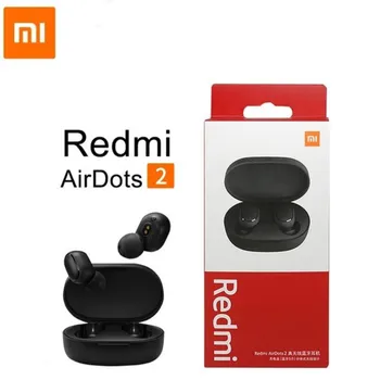 Оригинальные Новые Наушники Xiaomi Redmi AirDots 2 TWS Wireless Blutooth V5.0 С Шумоподавлением С Микрофоном Наушники AI Control Гарнитура
