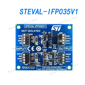 Оценочная плата STEVAL-IFP035V1, 2x ограничитель тока на цифровом входе CLT03-2Q3, автономное питание