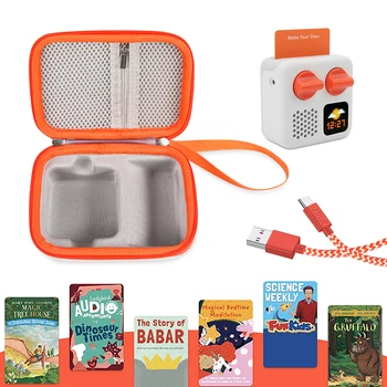 Портативный жесткий чехол для хранения пылезащитных принадлежностей, жесткий чехол для переноски с ручной веревкой для музыкального плеера Yoto Mini Kids Audio