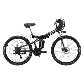 Складной электрический велосипед yj Горный велосипед с литиевой батареей 48 В, 26-дюймовый мотороллер с электроприводом