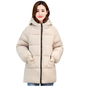 Специальная одежда 8XL, женская зимняя пуховая хлопковая куртка, женская модная Свободная Теплая парка с капюшоном, верхняя одежда, женская винтажная