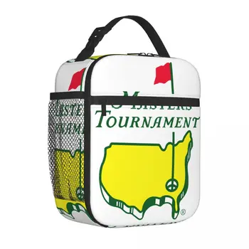 Термоизолированные пакеты для ланча Masters Tournament, школьный гольф, спортивная переносная коробка для ланча, термоохладитель, коробка для еды