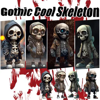 Фигурки скелетов на Хэллоуин, украшения, детские игрушки для праздников, крутая модель скелета, инновационные и интересные декоративные элементы