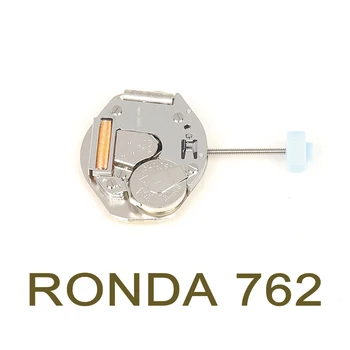Швейцарский совершенно новый оригинальный механизм RONDA762 с двумя ручками, кварцевый механизм, аксессуары для часов